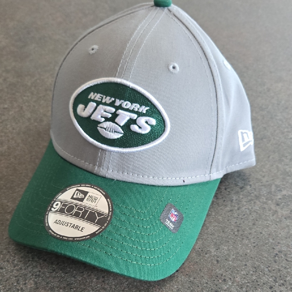New Era Gray and Green New York Jets Hat